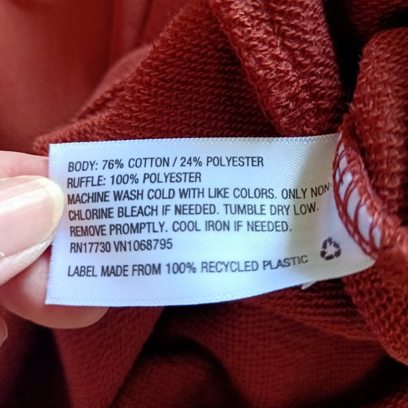 🌸 Host Pick 🌸 Women's Ruffle Long Sleeve Sweatshirts - Picture 5 of 5